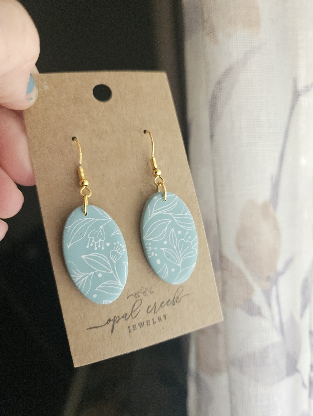 Handmade Polymer clay earrings